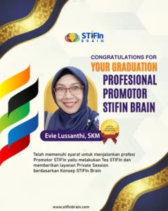 Tes STIFIn Bandung Cibiru Promotor STIFIn Brain Bandung Evie Lussanthi