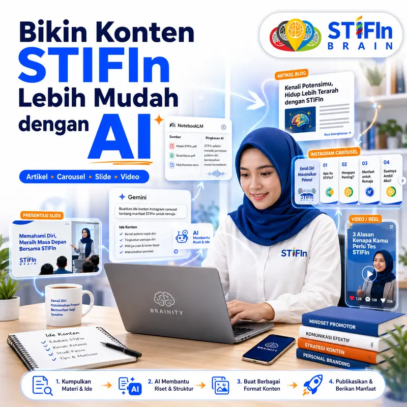 Membuat Konten Edukasi STIFIn Lebih Mudah, Cepat, dan Terarah