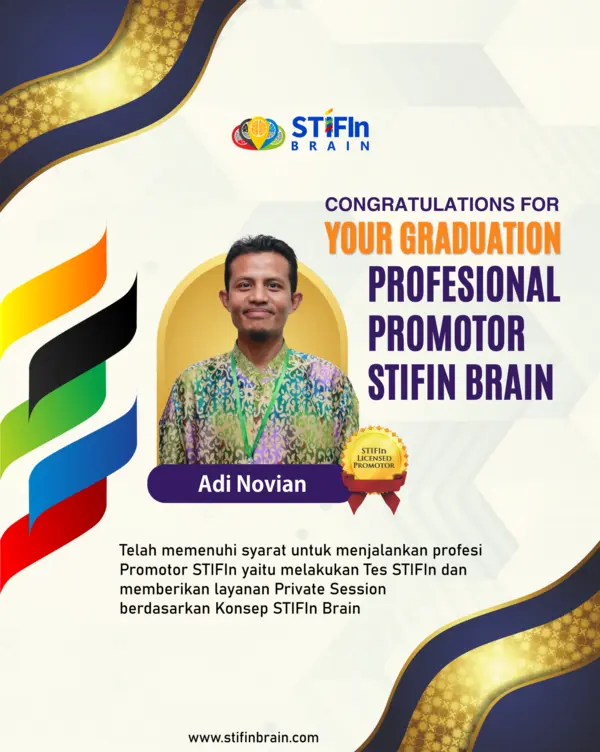 Tes STIFIn Medan Marelan Kota Medan. Promotor STIFIn Medan Marelan Bpk Adi Novian
