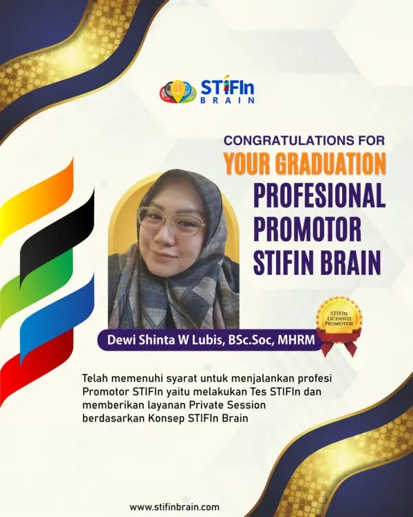 Tes STIFIn Medan Johor Kota Medan. Promotor STIFIn Medan Dewi Shinta Wulandari