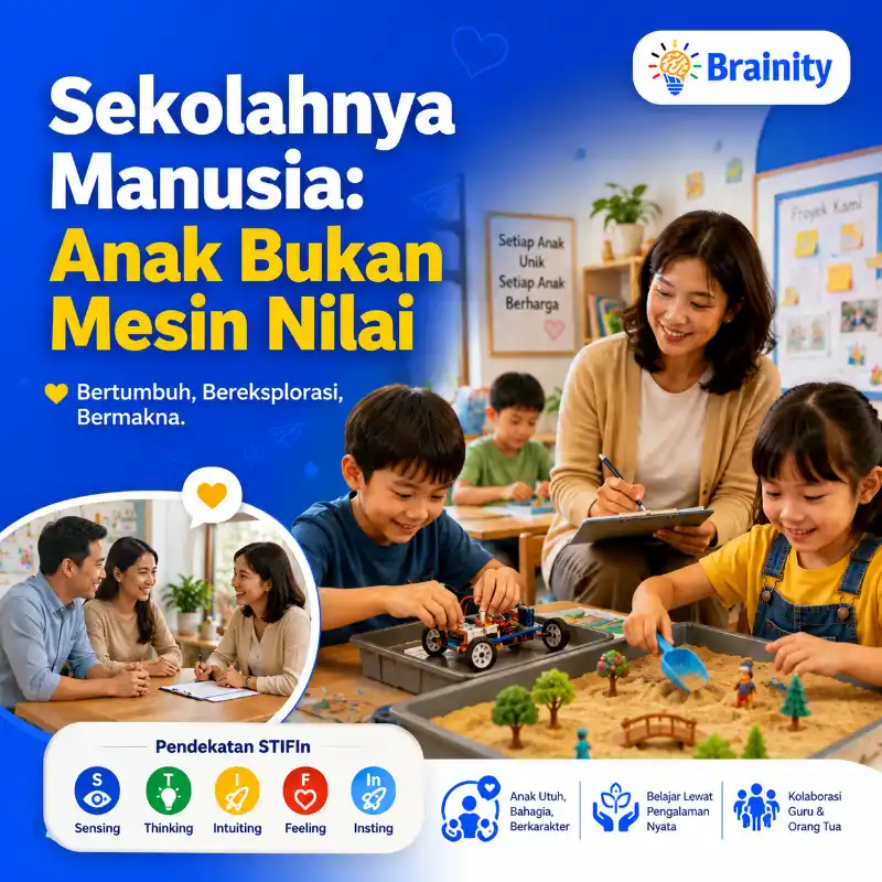 Sekolahnya Manusia Pendidikan yang Memanusiakan Anak